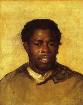 約翰 辛格頓 科普利 Head of a Negro 約翰 辛格頓 科普利 Head of a Negro